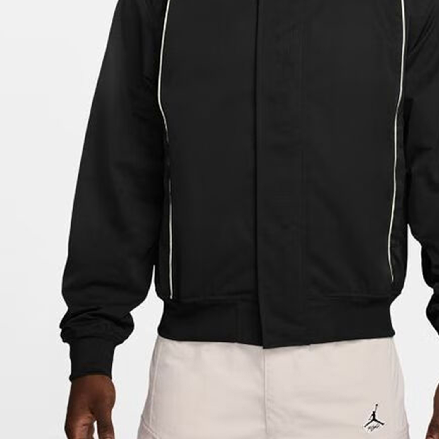 Nike JORDAN Men's Patched Fashion Stand Collar Jacket FV7242-010