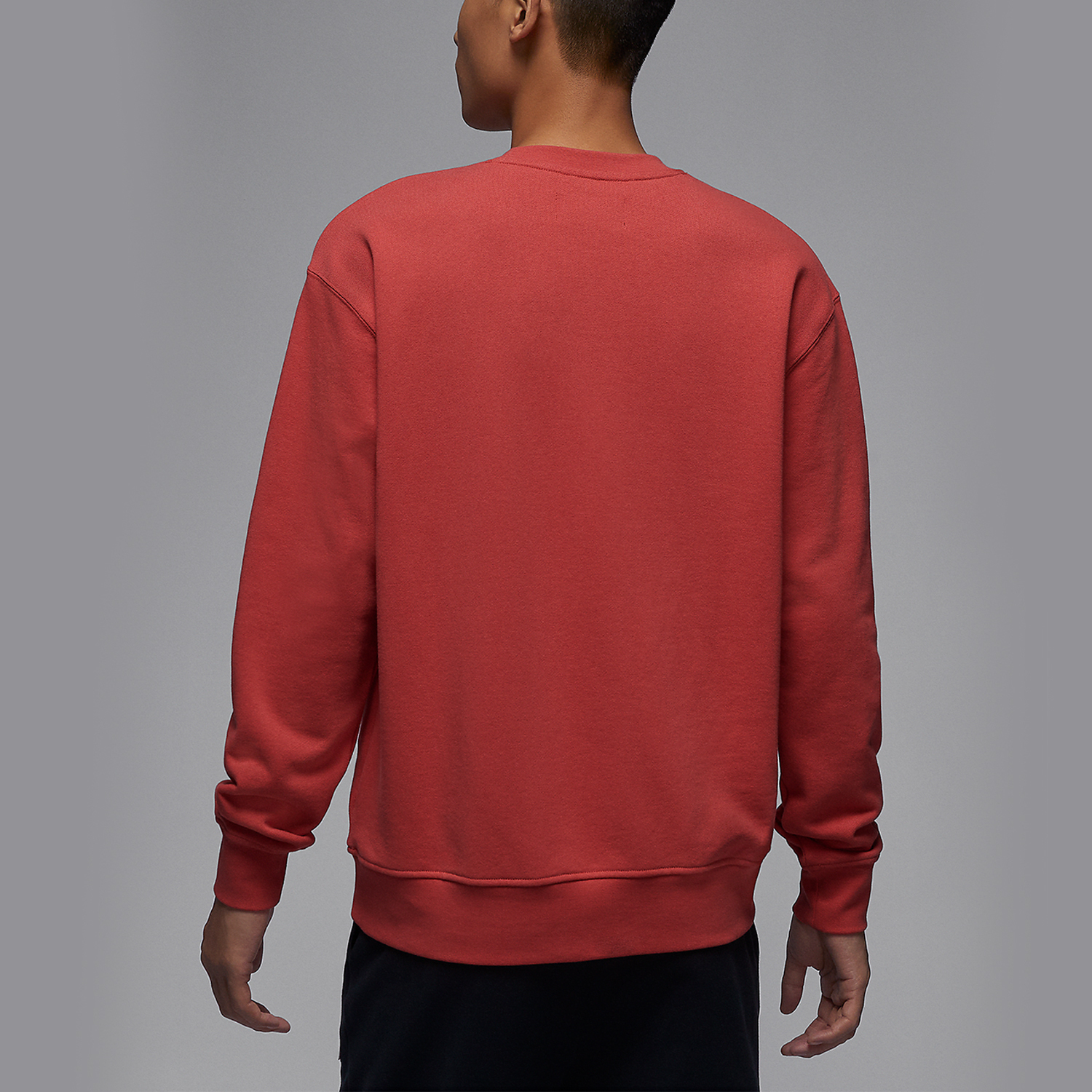 Nike JORDAN Men's Fleece Lined Warm Round Neck Hooded Sweatshirt FB6935-604