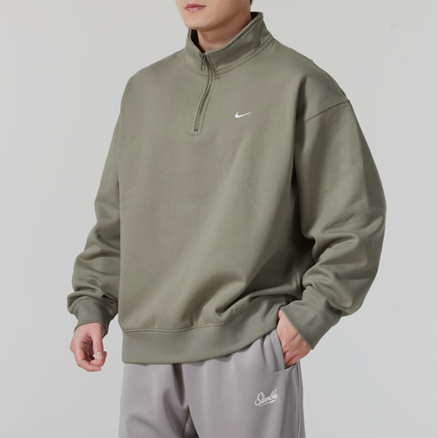 Nike 25 Years New Men's Fleece Half Zip Hooded Sweatshirt DQ5209-320