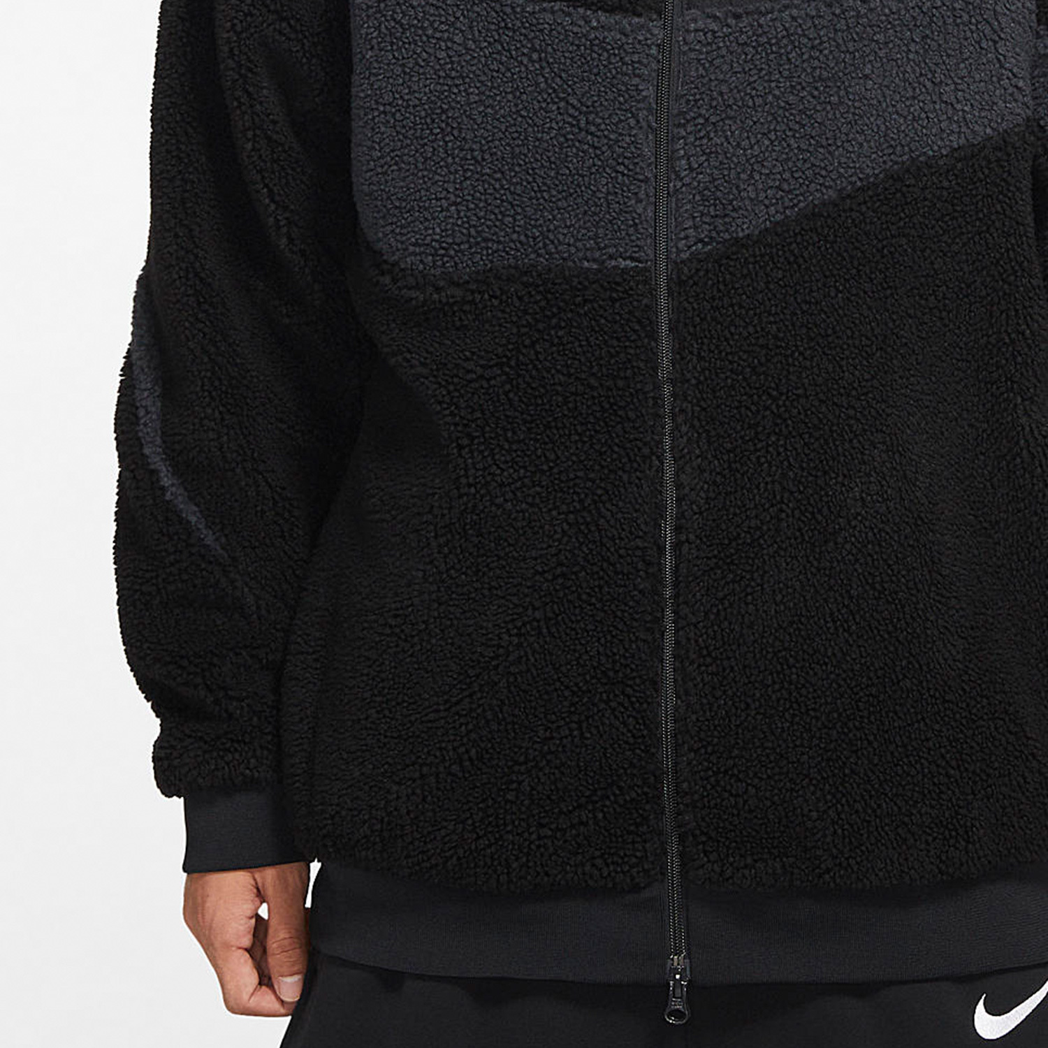 Nike Winter New Men's Sports Double-Sided Wearable Fleece Jacket FB1910-010