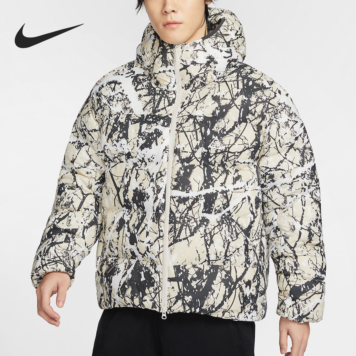 Nike Current Season New Men's Stylish Warm Fleece Coat Jacket HF0034-104