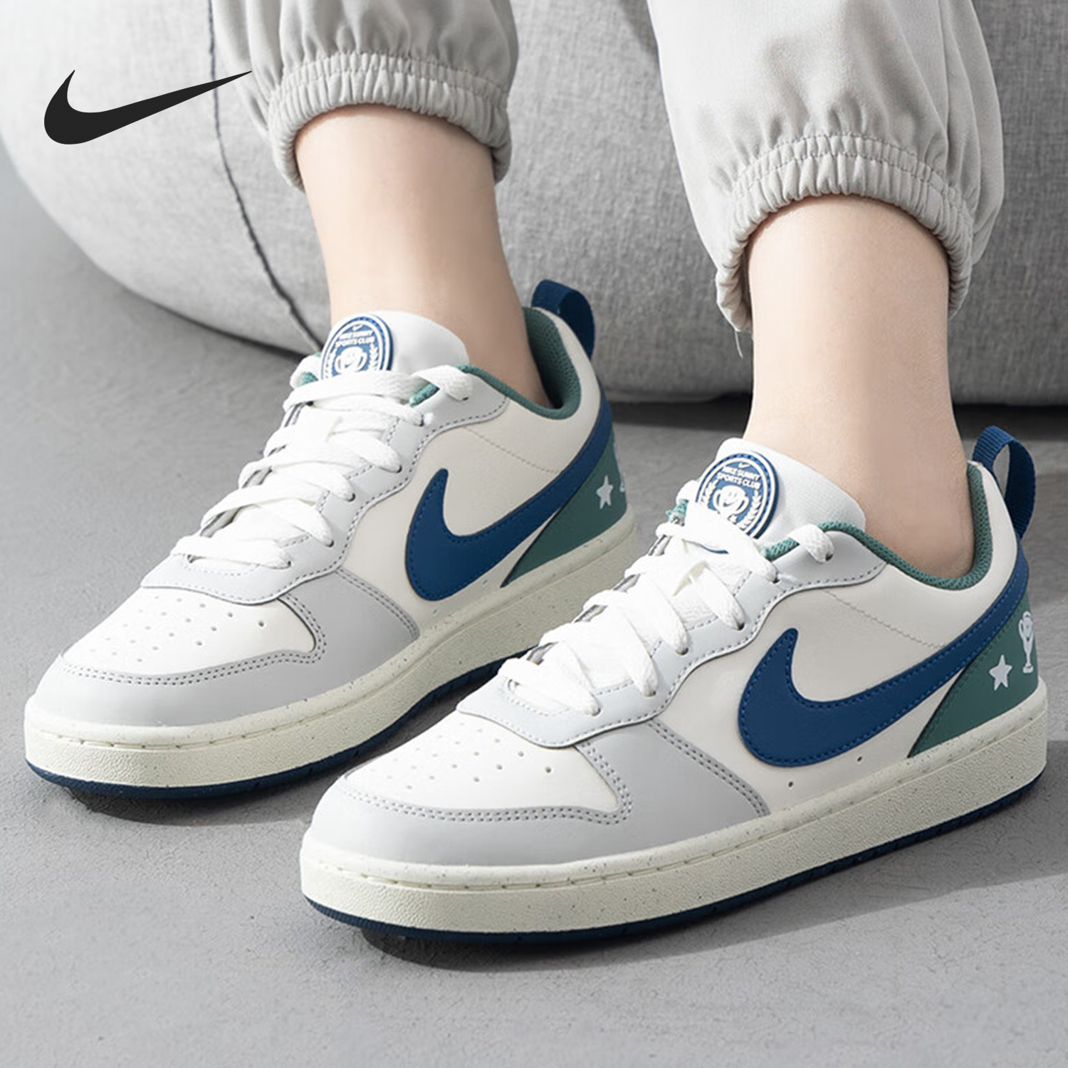 Nike New GS Girls' Big Kids Retro Casual Sports Shoes HM3722-141
