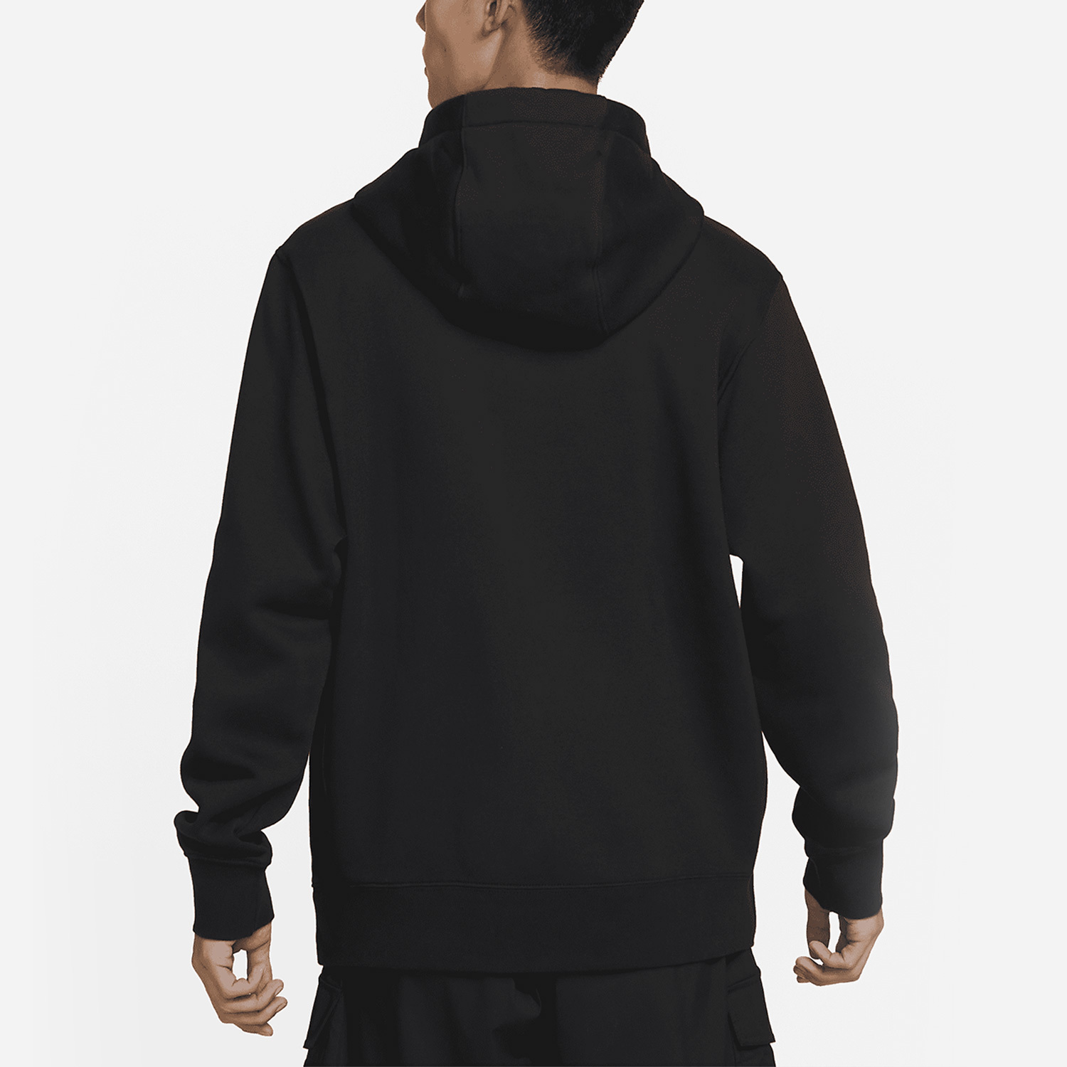 Nike's new men's fleece warm casual hooded sweatshirt DX0542-010