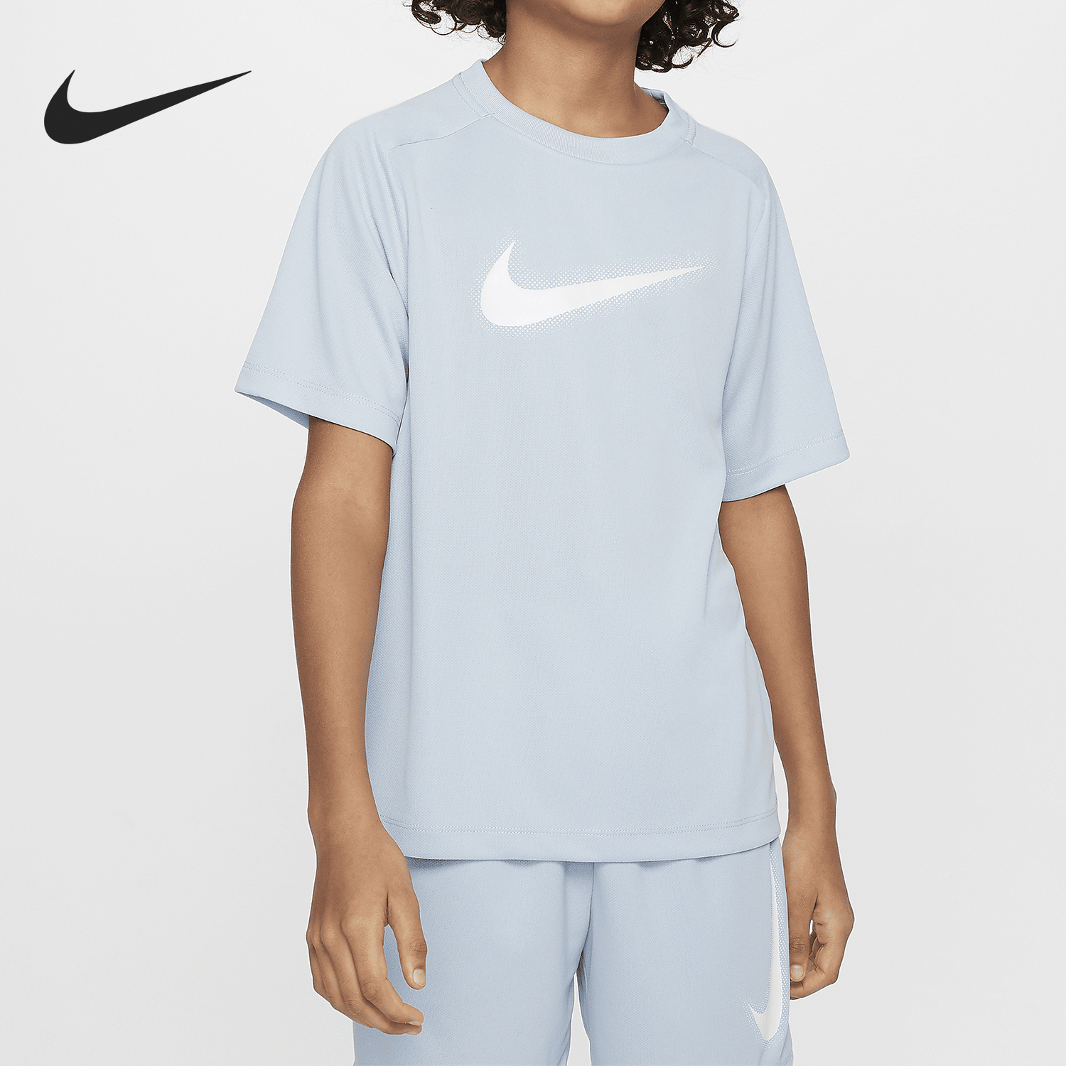 Nike Multi Dri-FIT Dri-FIT Big Kids Sports Short Sleeve DX5386-440
