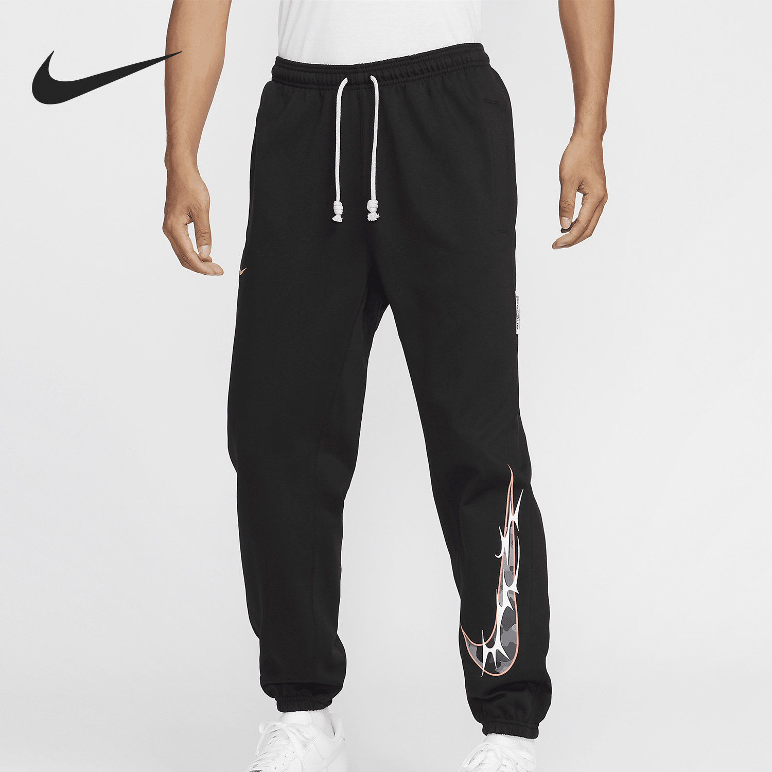Nike Dri-FIT Men's Basketball Fleece Casual Tapered Pants HV1844-010