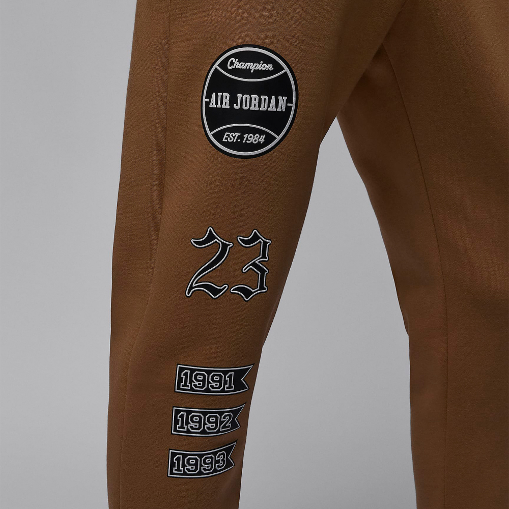 Nike JORDAN Men's Knitted Fleece Drawstring Sports Long Pants FN4620-231