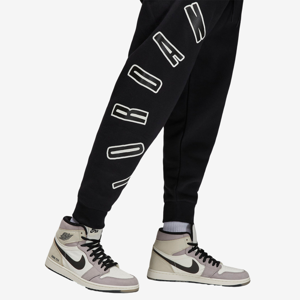 Nike Winter New Men's Fleece Knit Sports Long Pants FB7028-010