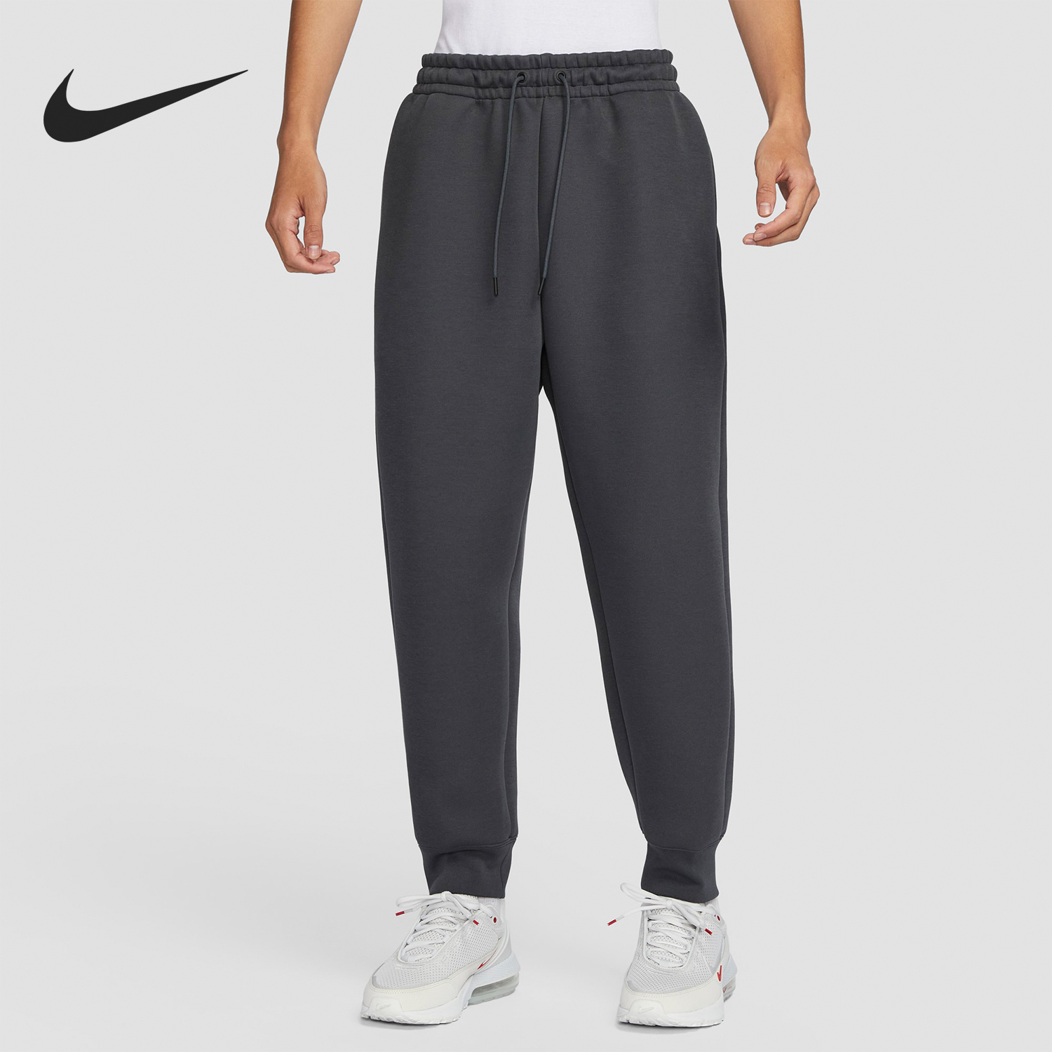 Nike New Season Men's Drawstring Classic Tapered Athletic Long Pants FZ7594-060
