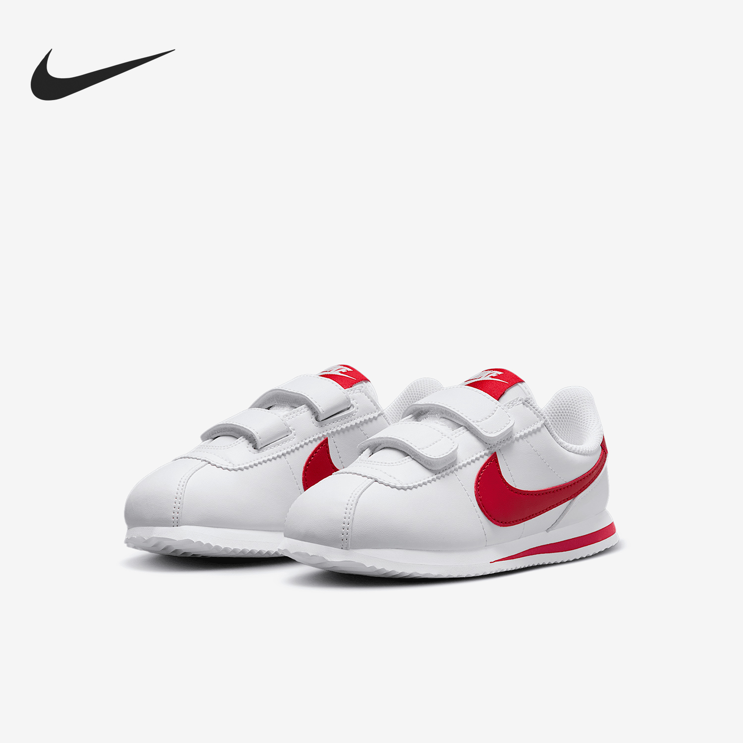 Nike CORTEZ BASIC Baby's Cushioned Magic Tape Sports Shoes 904767-101