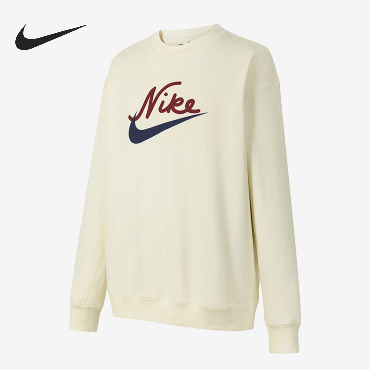 Nike New Season Men's Knit Casual Round Neck Hooded Sweatshirt FV9513-113
