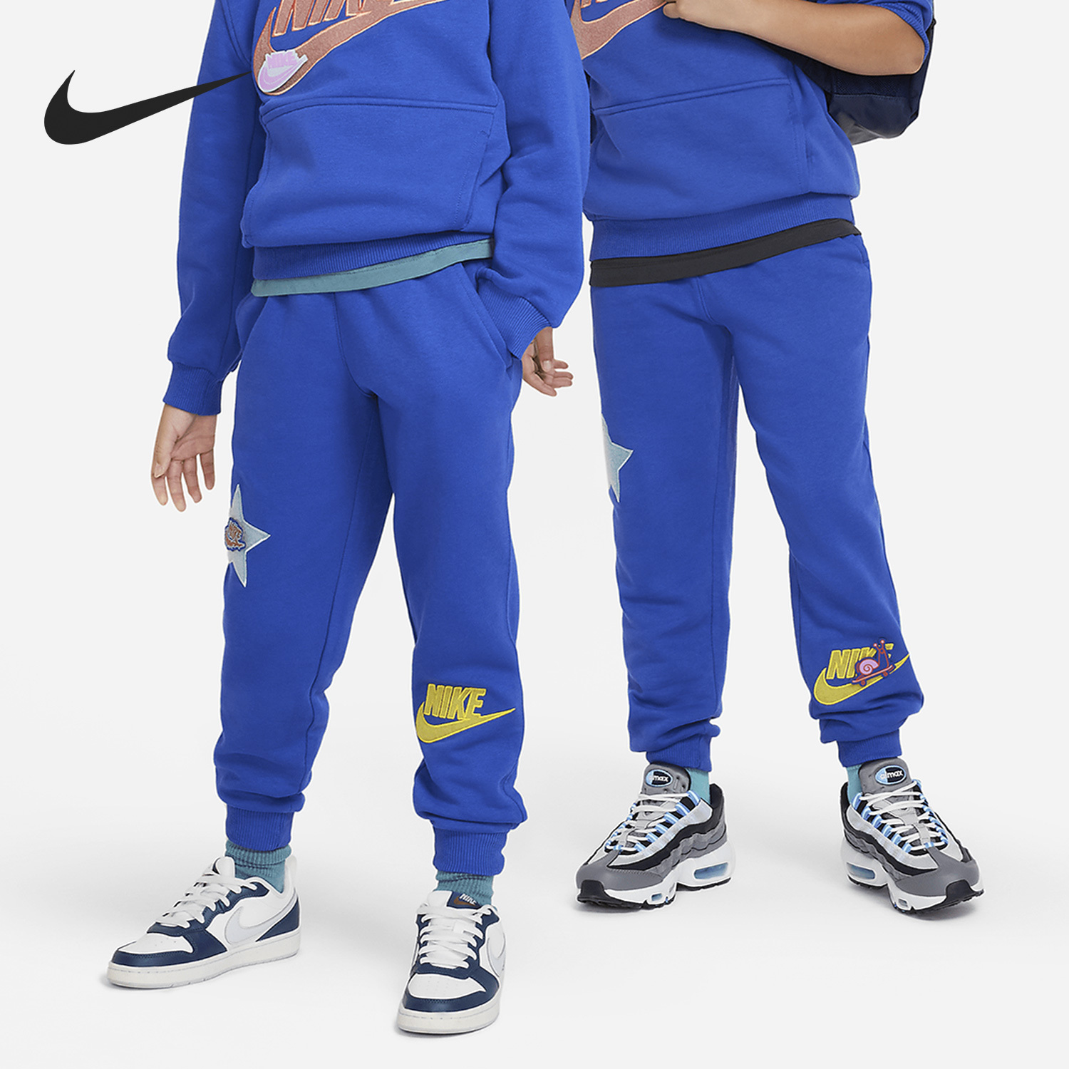 Nike Autumn New Big Kids' Sports Casual Fashion Knit Pants FD3031-480