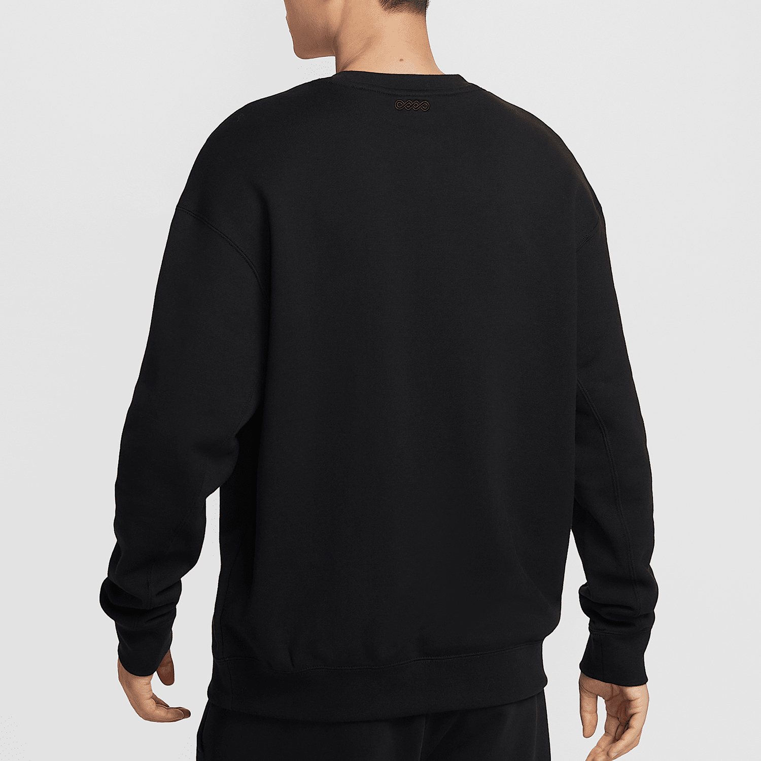 Nike Premium Men's Round Neck Thin Fleece Sports Letter Hoodie IB5450-010