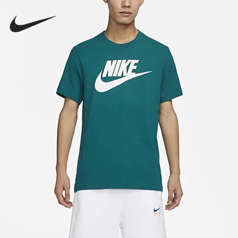 Nike Autumn Men's Sports Round Neck Casual Fashion Short Sleeve T-Shirt AR5005-381