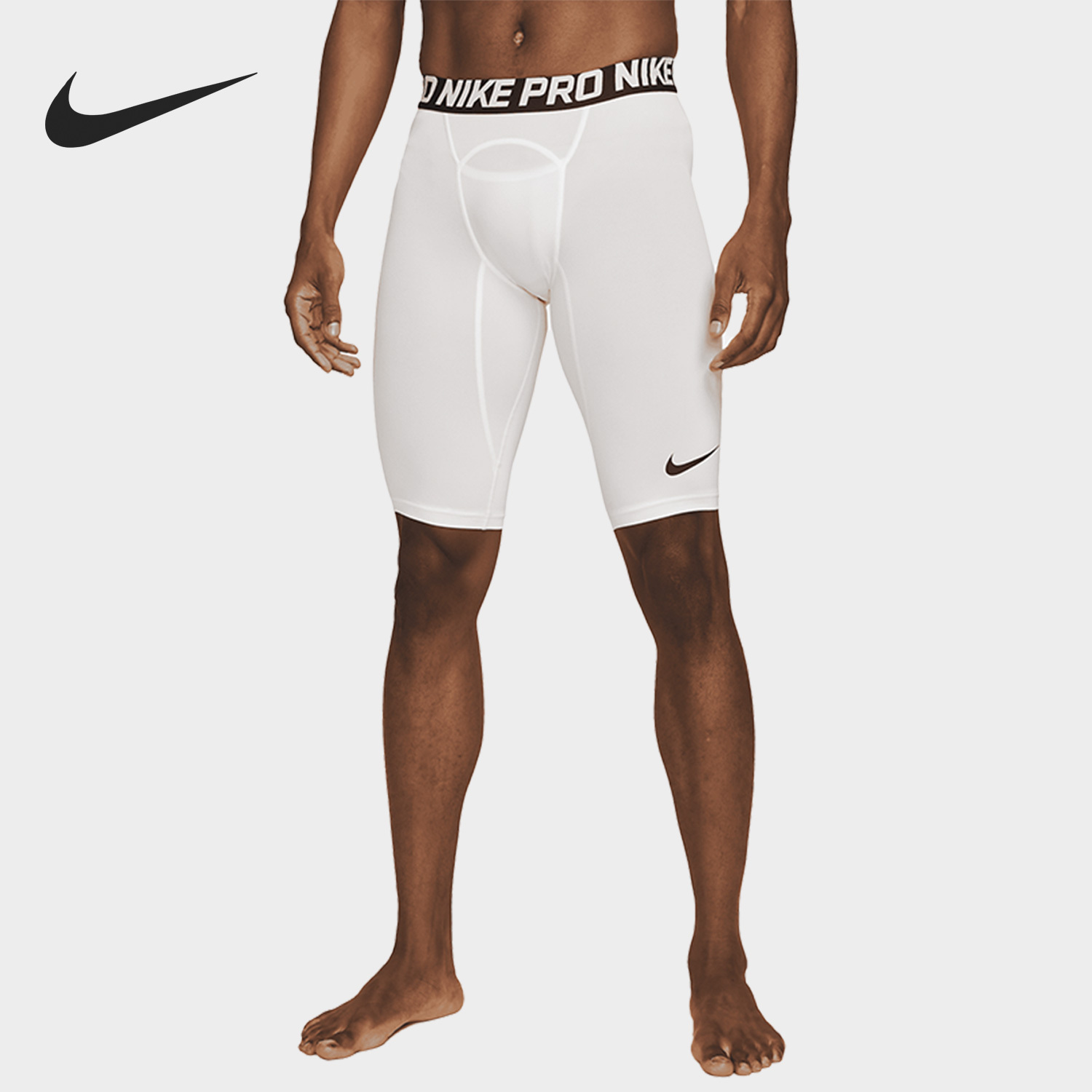 Nike Summer New Men's Tight Breathable Training Sports Shorts CT2568-100