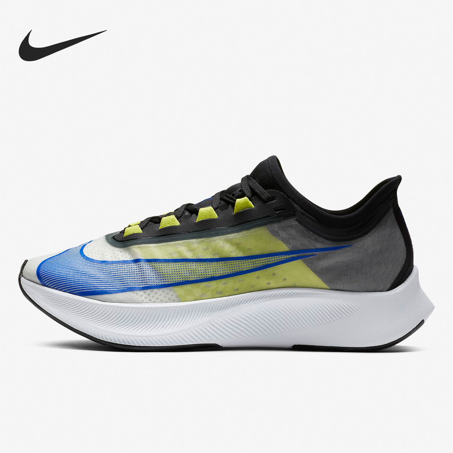 Nike ZOOM FLY 3 Men's Cushioned Rebound Running Shoes AT8240-104