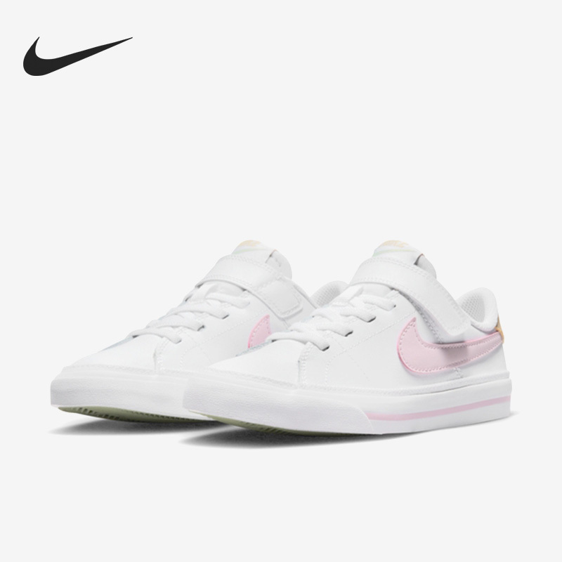 Nike COURT LEGACY Kids Sports Velcro Casual Shoes DA5381-115