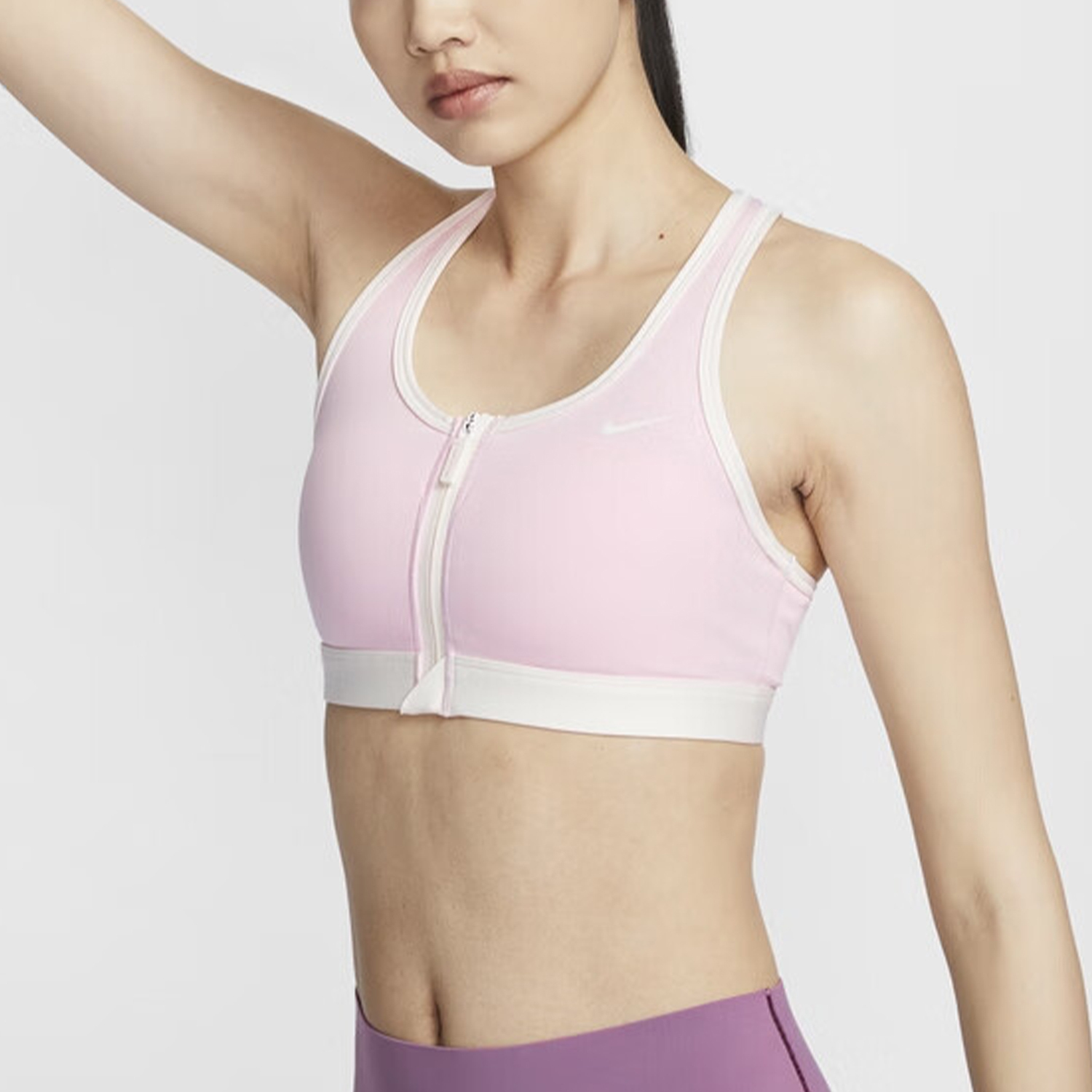 Nike New Season Women's Breathable Zipper Training Sports Bras HM4586-663