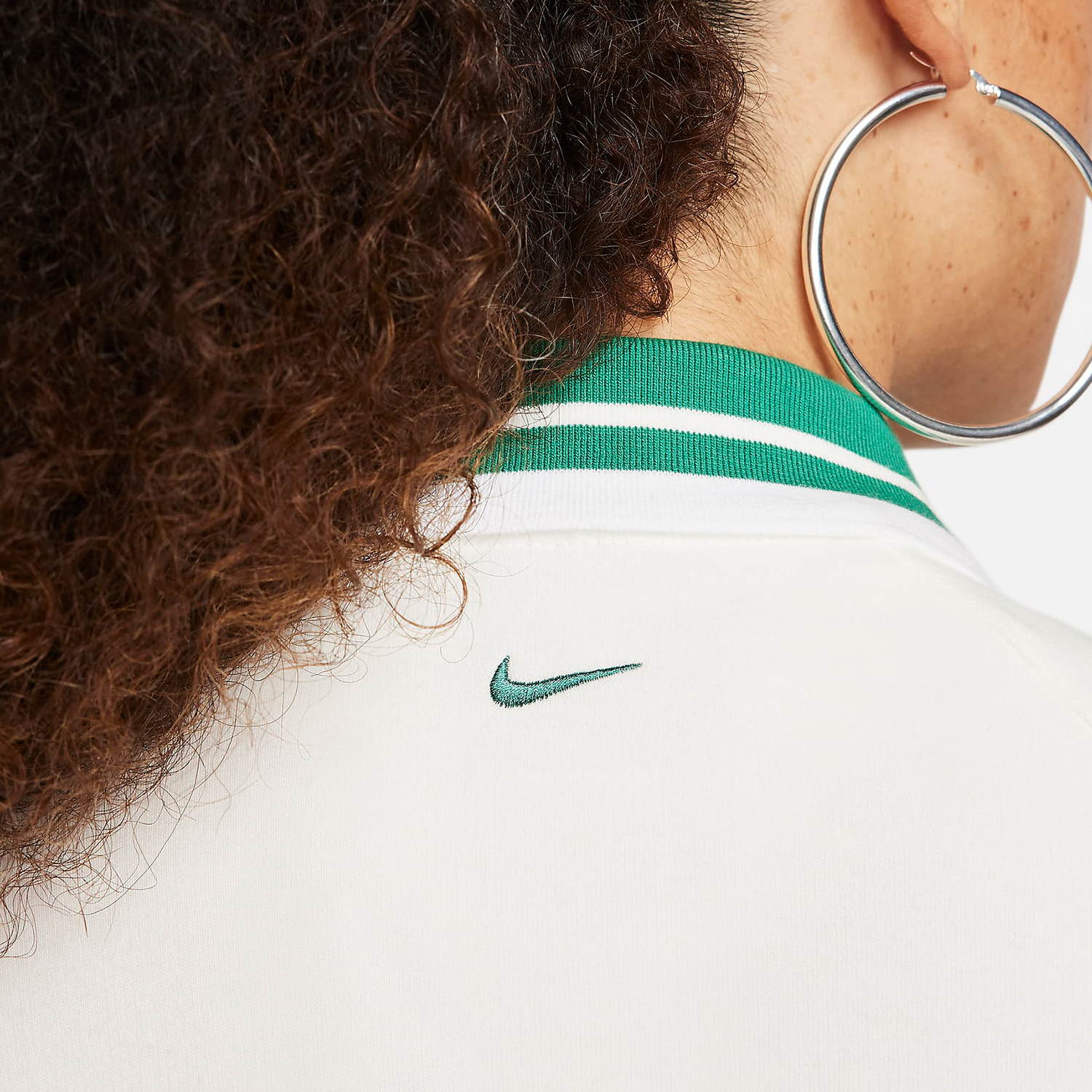 Nike New Season Women's Long Sleeve Short Top Collar Shirt FN1881-133