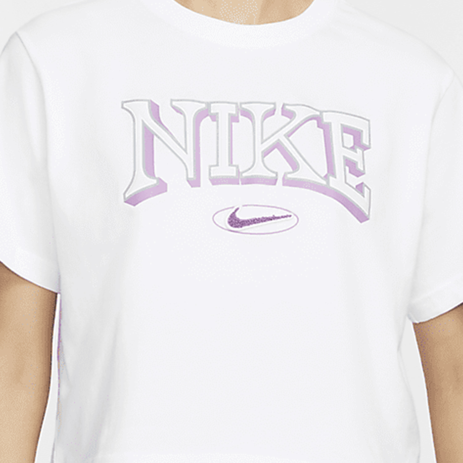 Nike Women's Loose Fit Casual Short Sleeve FZ2856-100