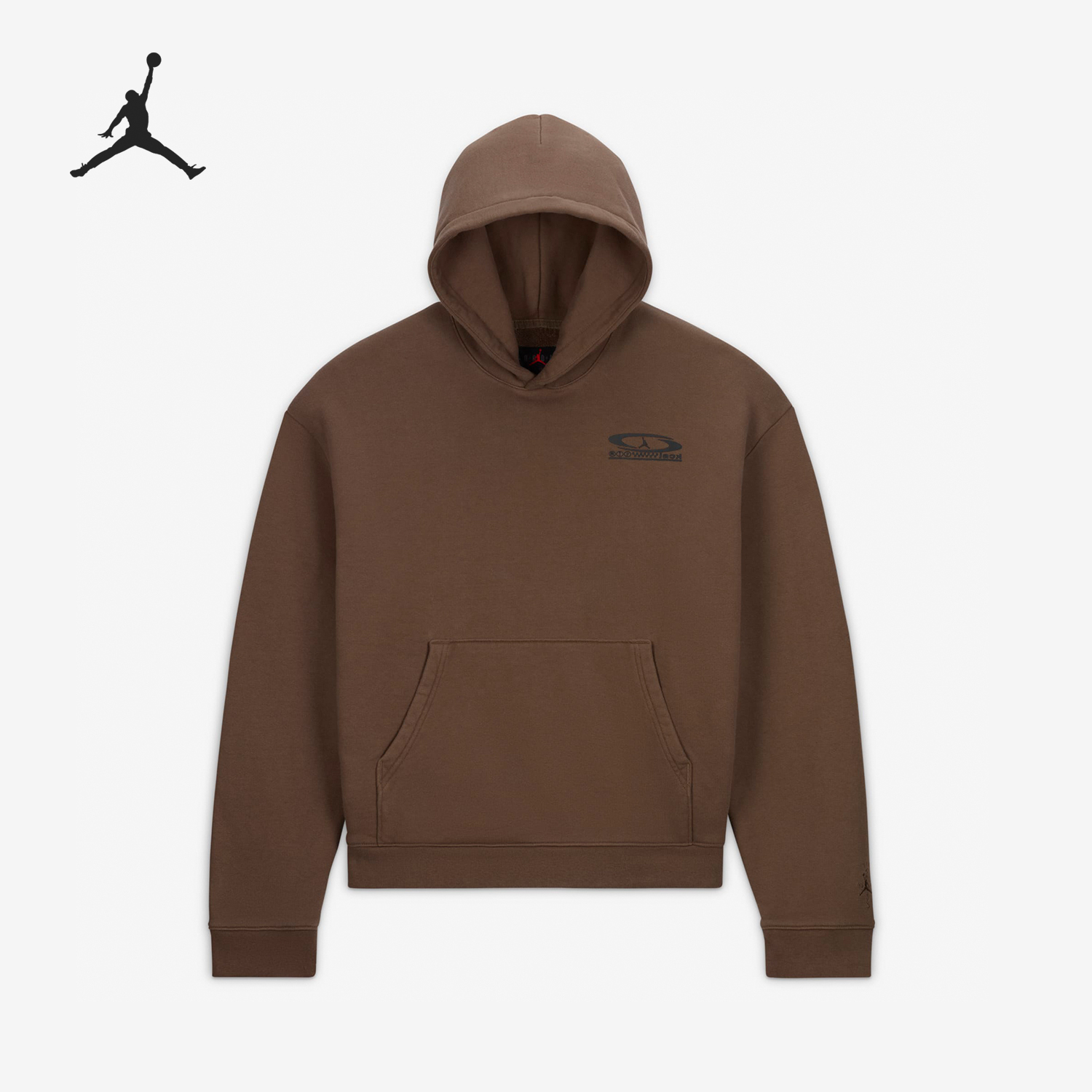 Nike JORDAN men's minimalist printed hooded sweatshirt DZ5503-275