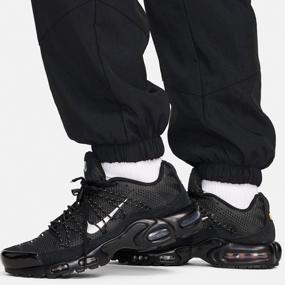 Nike's new men's fleece ankle woven sports pants FB8617-010 for the season