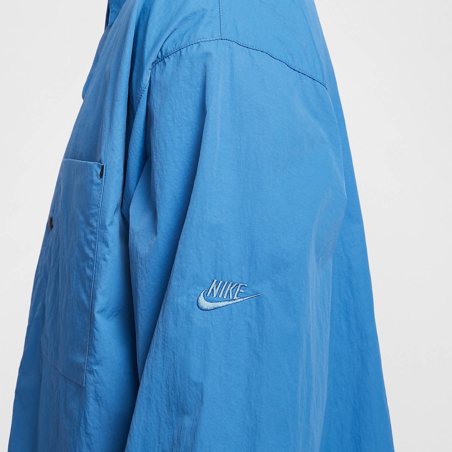 Nike Spring New Season Men's Simple Collar Woven Long Sleeve Shirt DX0206-402