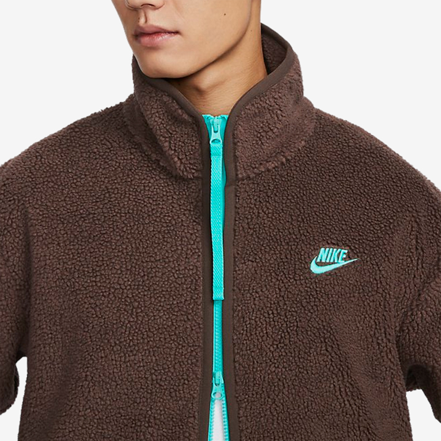 Nike Winter Men's Loose Casual Fleece Warm-up Jacket FV4022-237