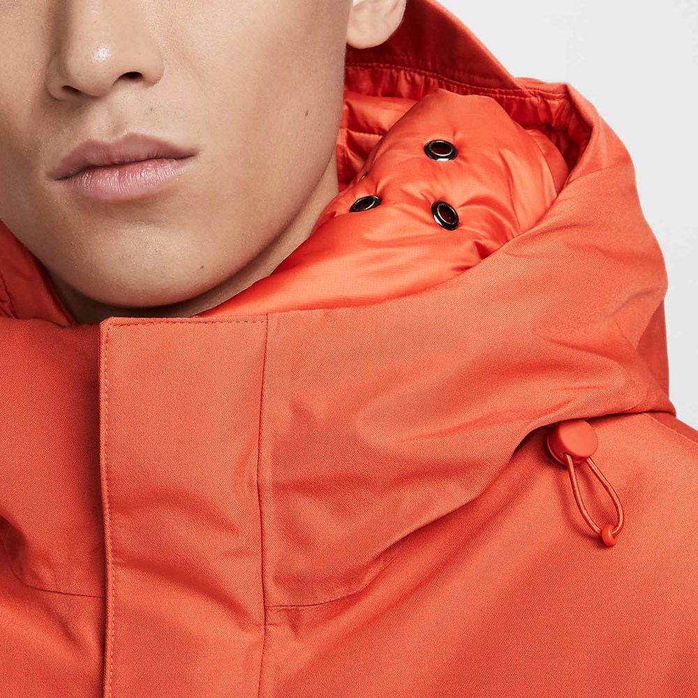 Nike 24 New Style Men's Warmth Loose Hooded Cotton Jacket FZ0725-846