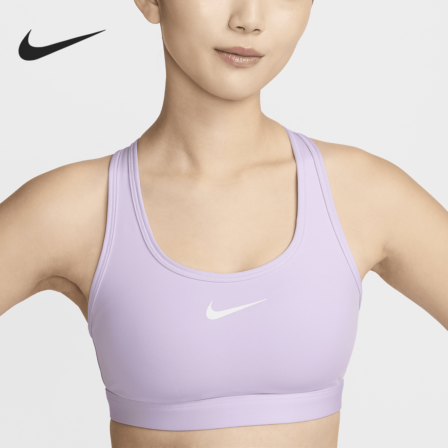 Nike Swoosh Women's Moderate Support Lightweight Breathable Underwear DX6822-511