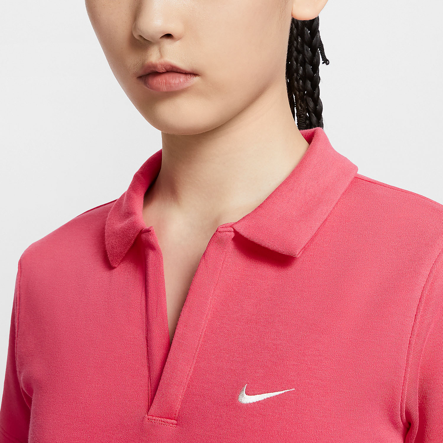 Nike New Season Women's Fashion Collar Slim Fit Casual Short Sleeve DV7885-629