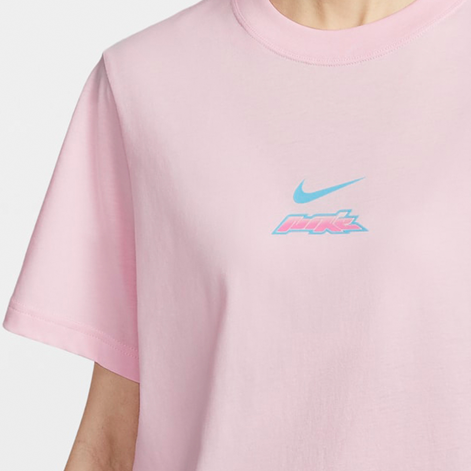 Nike New Season Women's Casual Printed Loose Sports Short Sleeve HM4625-663