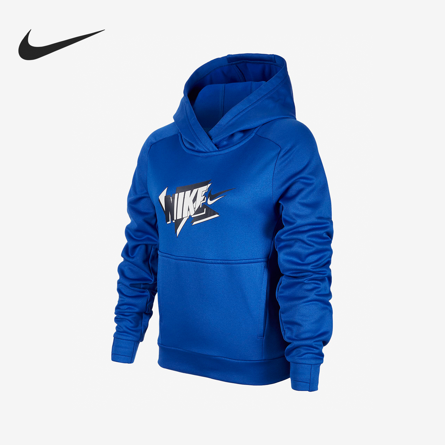 Nike New Kids' Fleece Lined Casual Sports Hooded Sweatshirt FJ6050-480