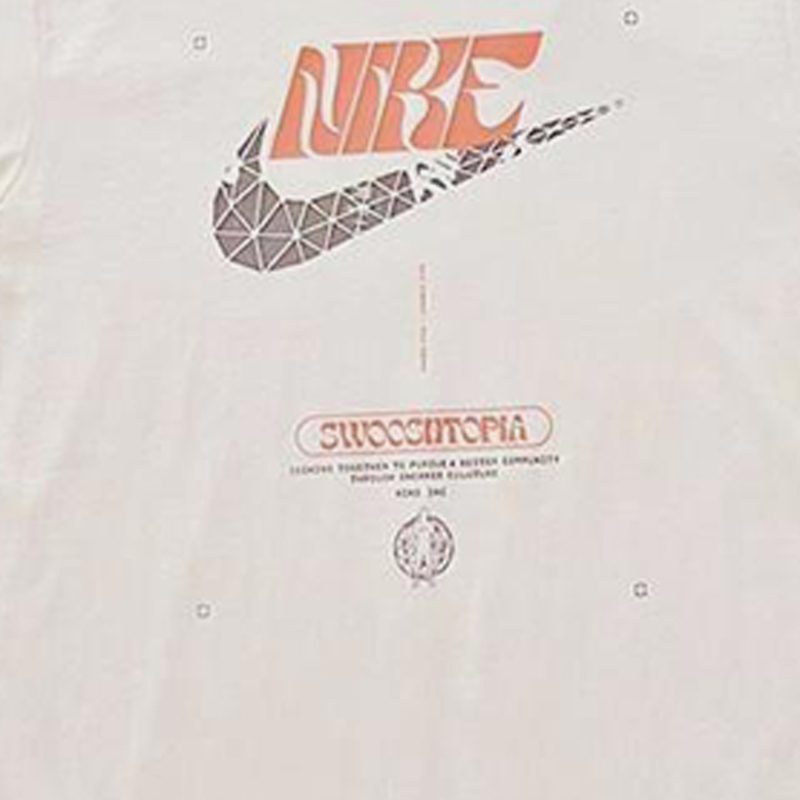Nike New Men's Knit Printed Loose Fit Short Sleeve HF0488-113