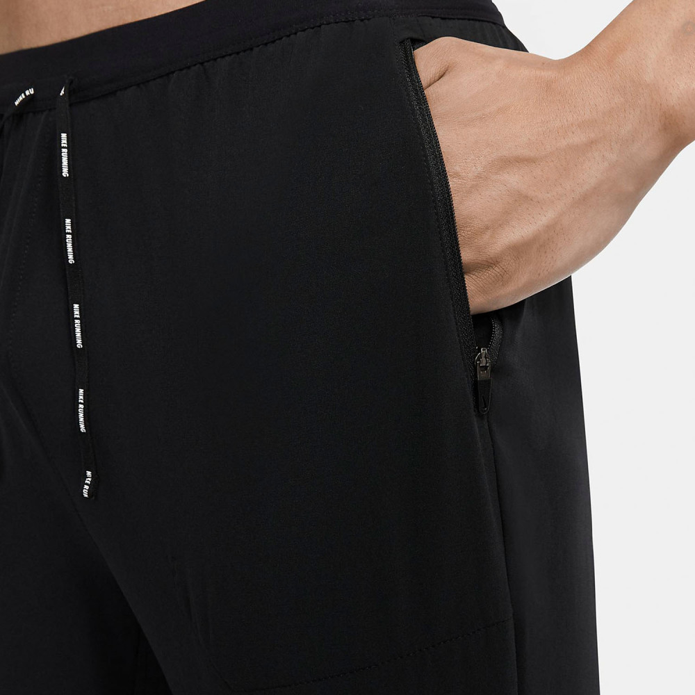 Nike Men's Lightweight Breathable Reflective Woven Fashion Running Trousers CU5513-010