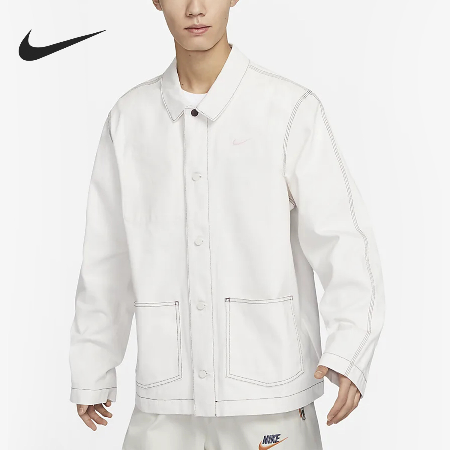 Nike's new men's loose casual jacket FD9899-030