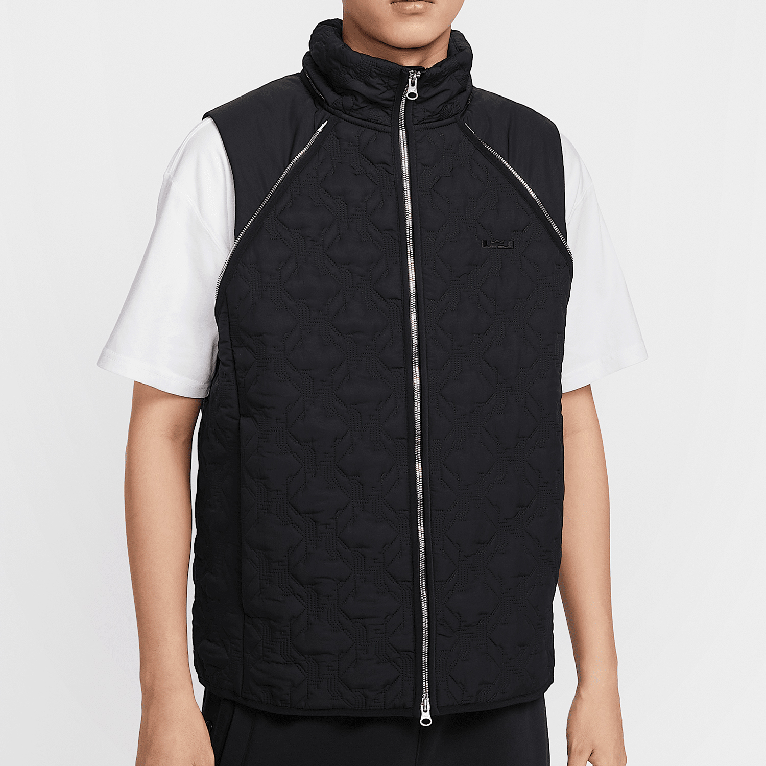 Nike Autumn New Men's Loose Hooded Insulated Basketball Cotton Jacket FZ1033-010