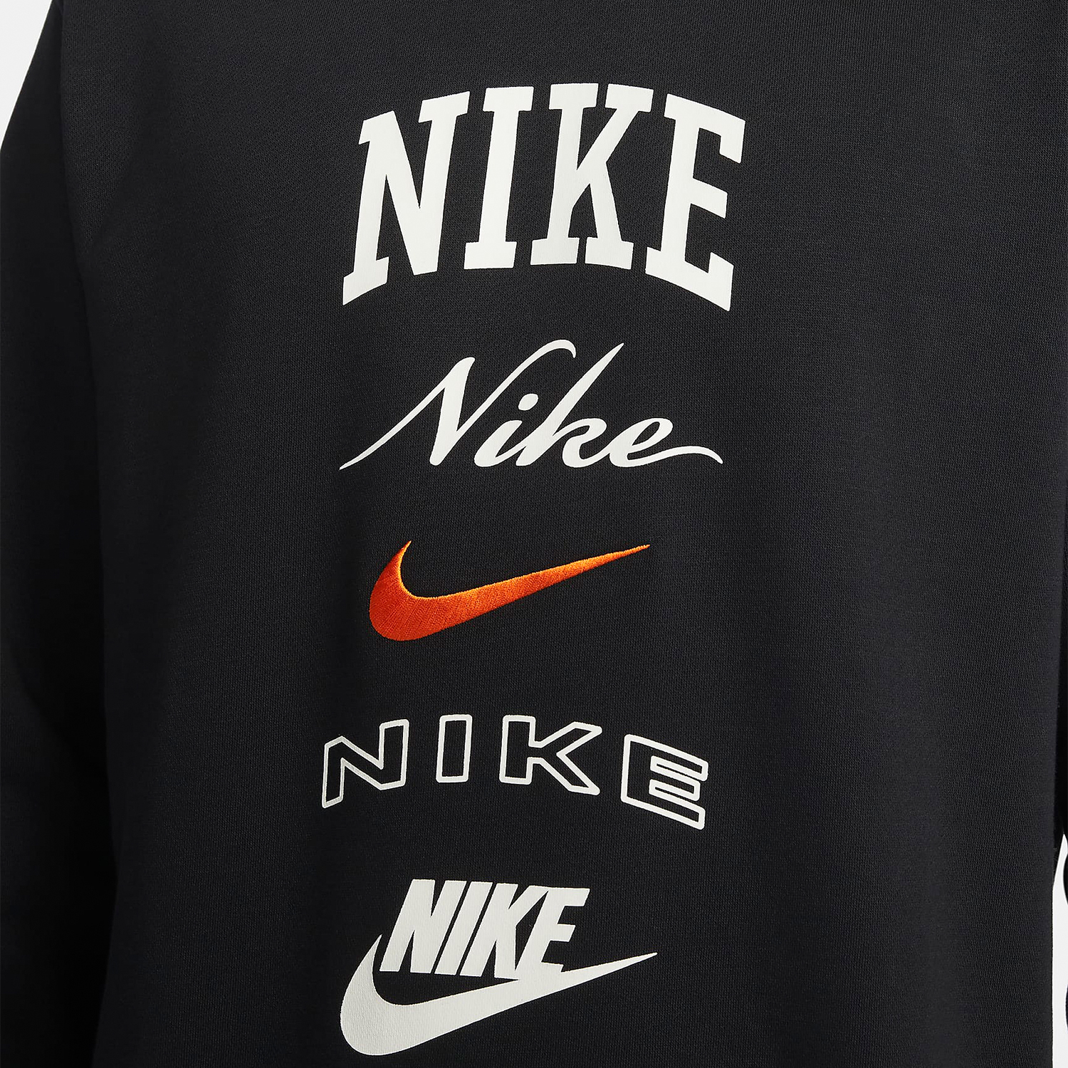 Nike Men's Fleece Lined Warm Round Neck Hoodie FN2611-010