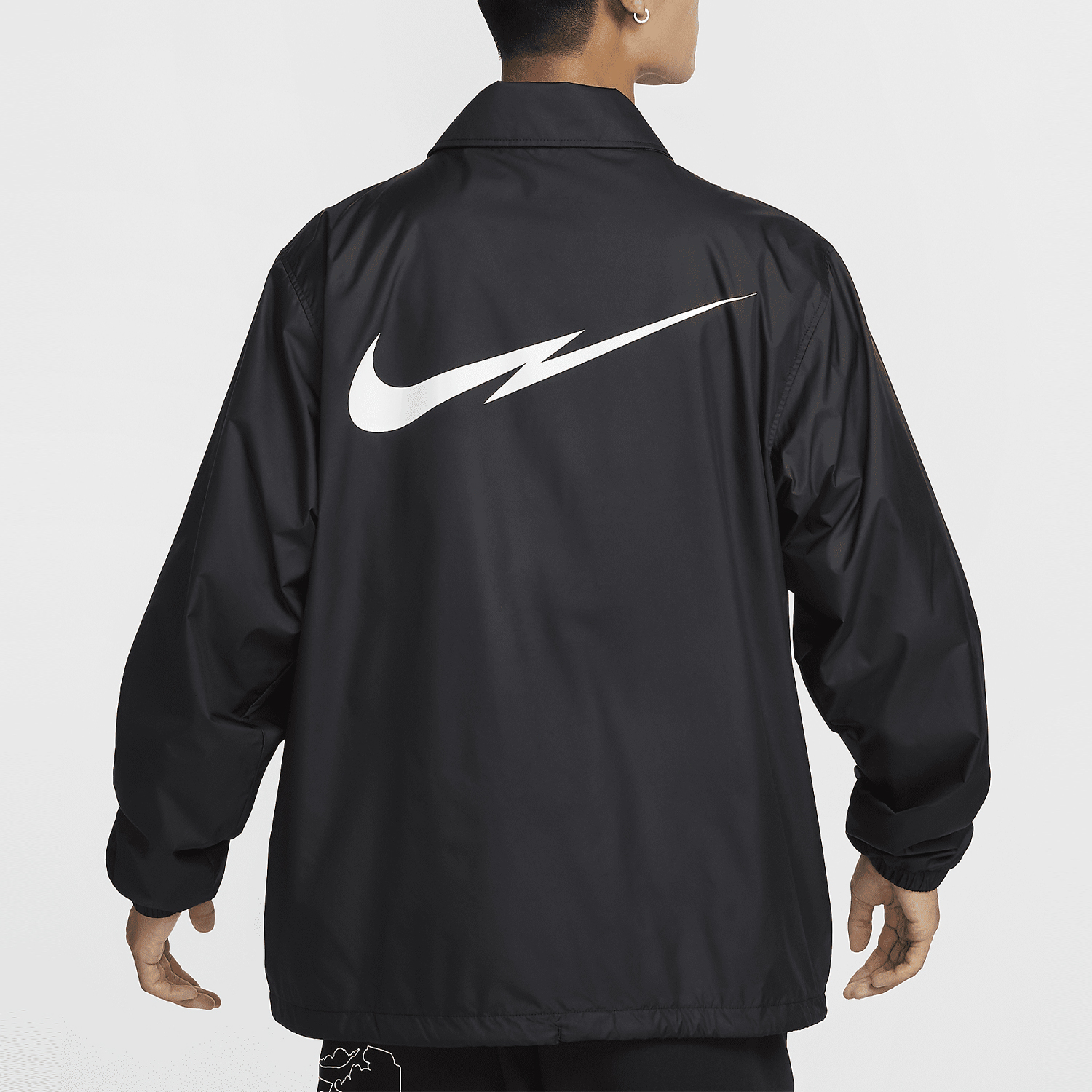 Nike Club Men's Loose Outdoor Leisure Collar Jacket FZ0801-010