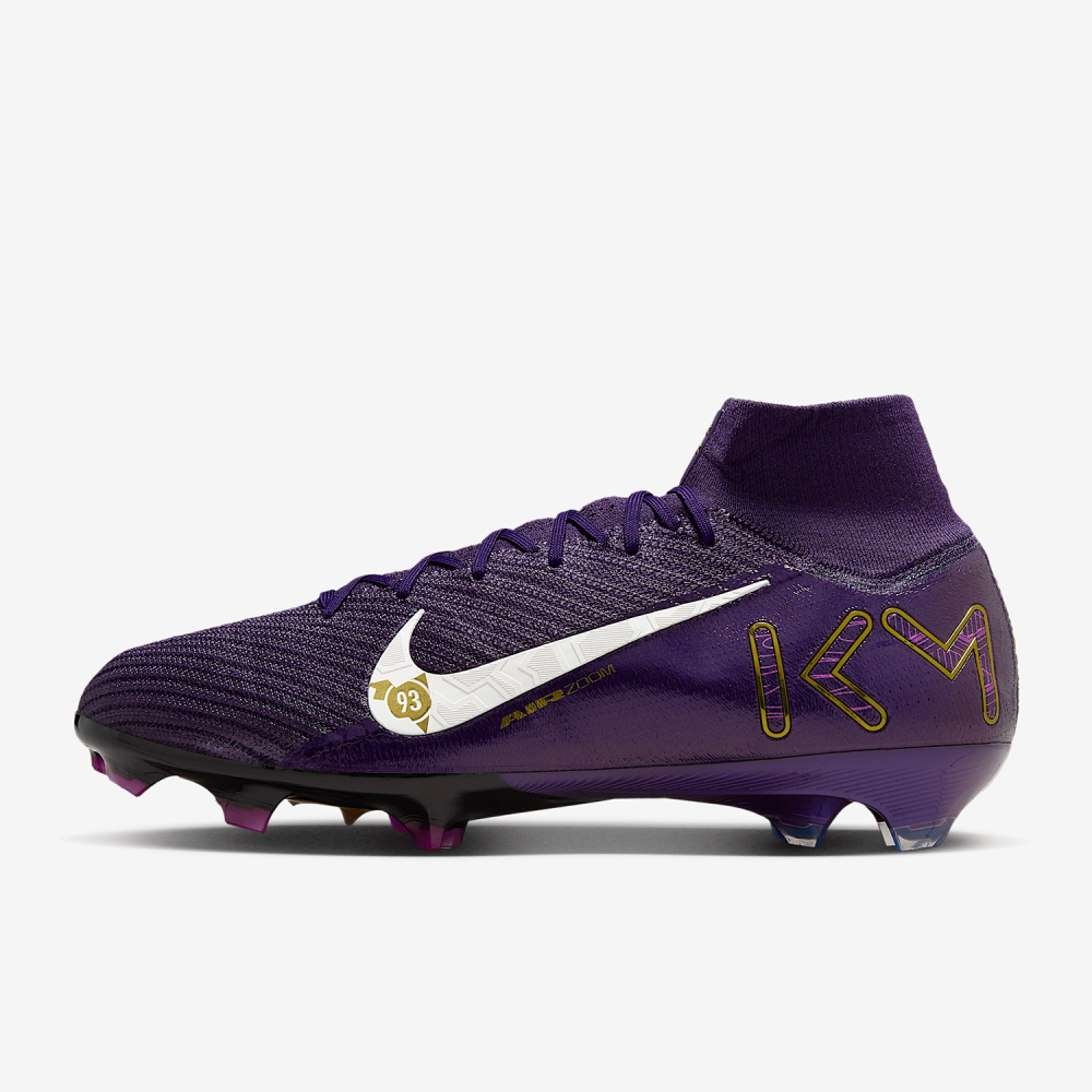 Nike genuine Superfly 10 men's training wear-resistant lace up football shoes FQ8692-500