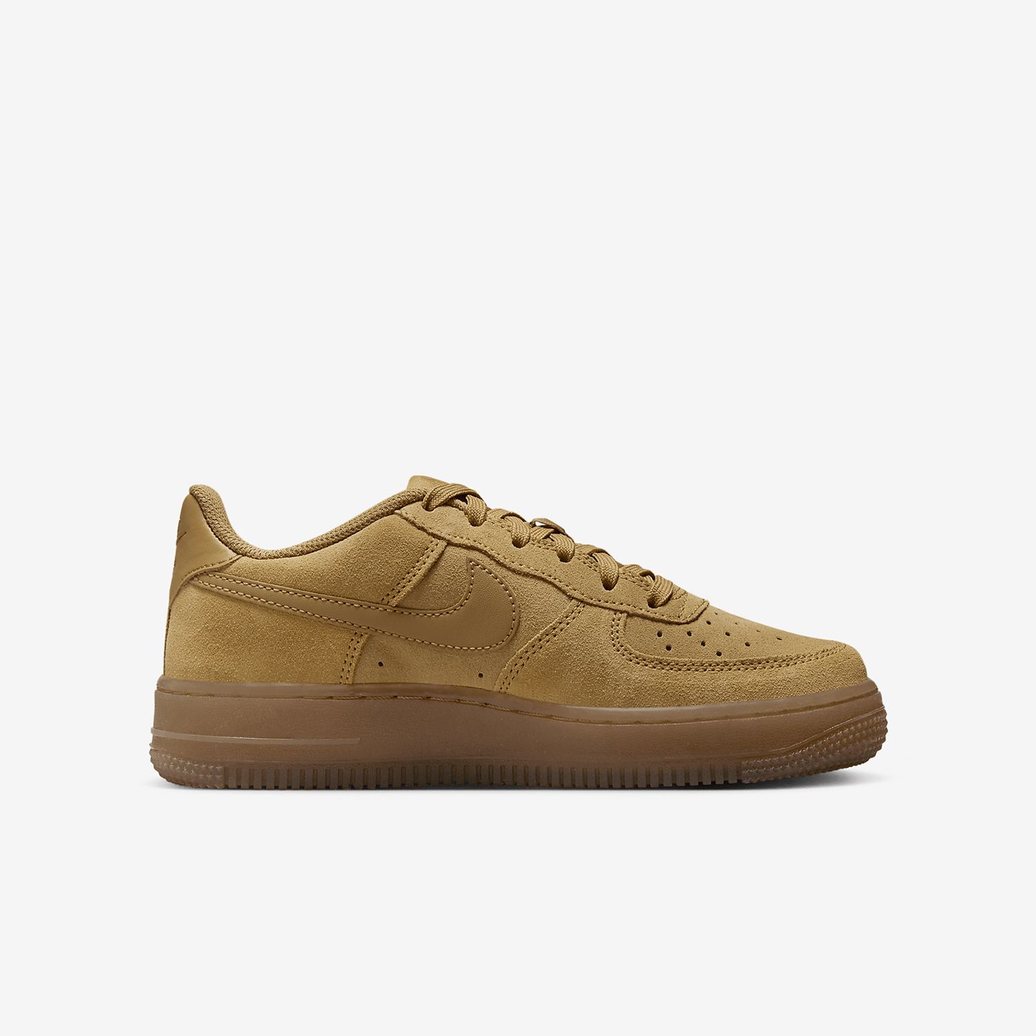 Nike genuine AIR FORCE 1 GS women's and children's sports board shoes HQ7476-700
