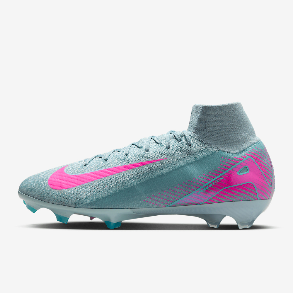 Nike genuine FG Men's High-Top Breathable Lacing Traction Wear-Resistant Soccer Shoes FQ1454-301