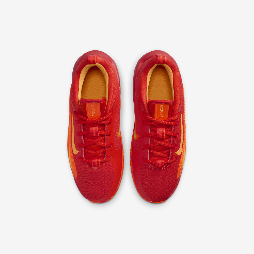 Nike Genuine Summer New Kids Rebound Wear-resistant Realistic Basketball Shoes FN4384-800