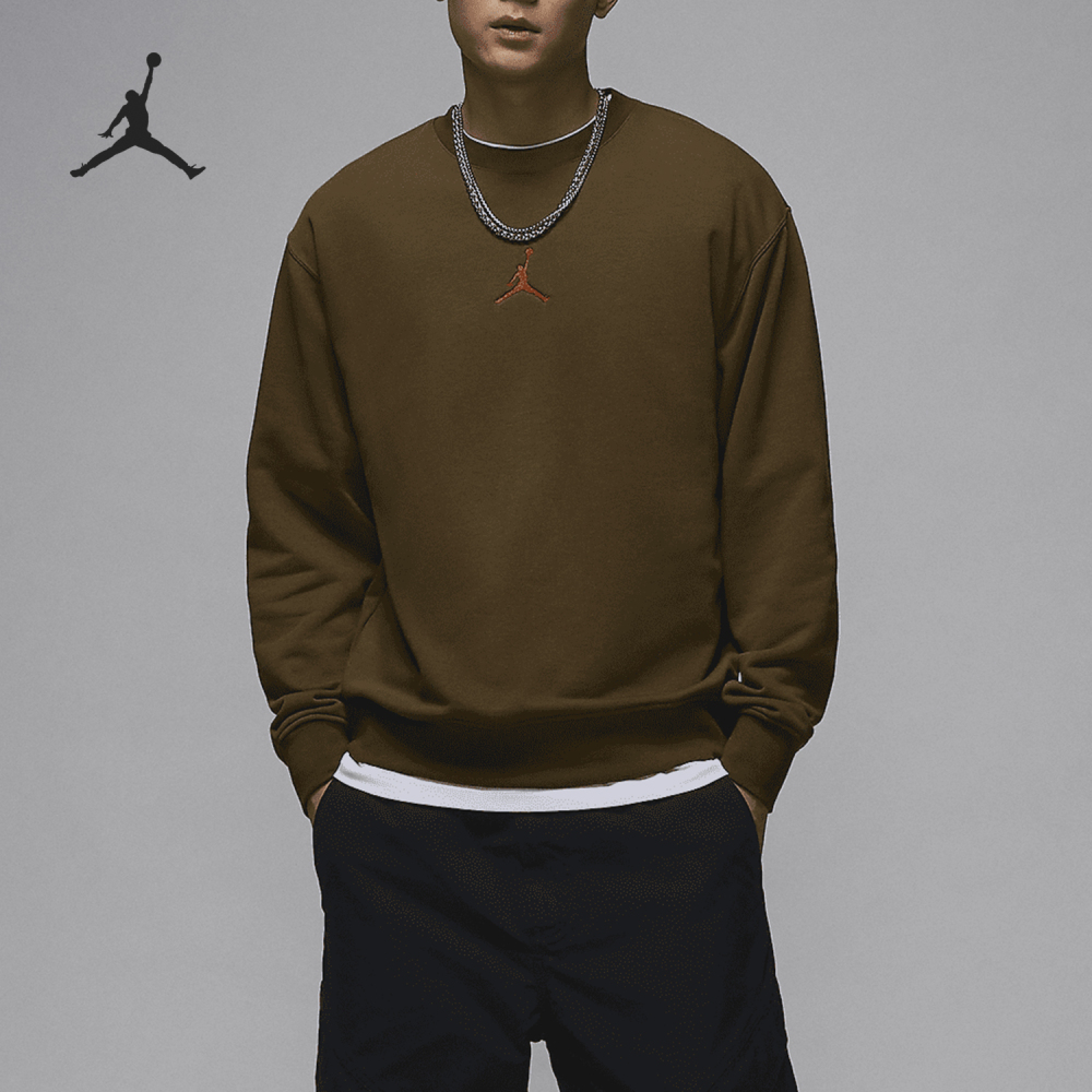 Nike genuine JORDAN men's knitted basketball printed looped sweatshirt HV1750-366