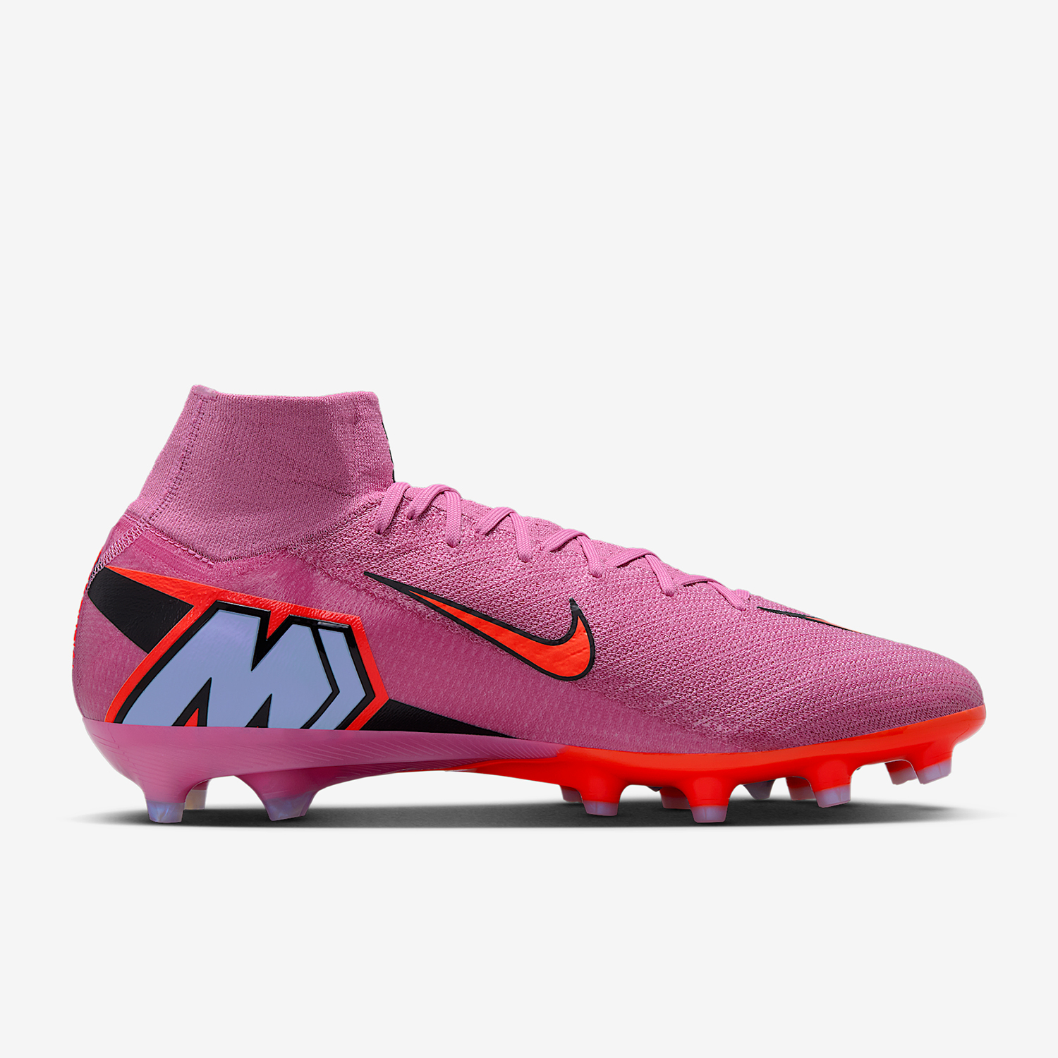 Nike genuine Superfly 10 Men's Shock Absorption High-Top Soccer Shoes FQ8339-600