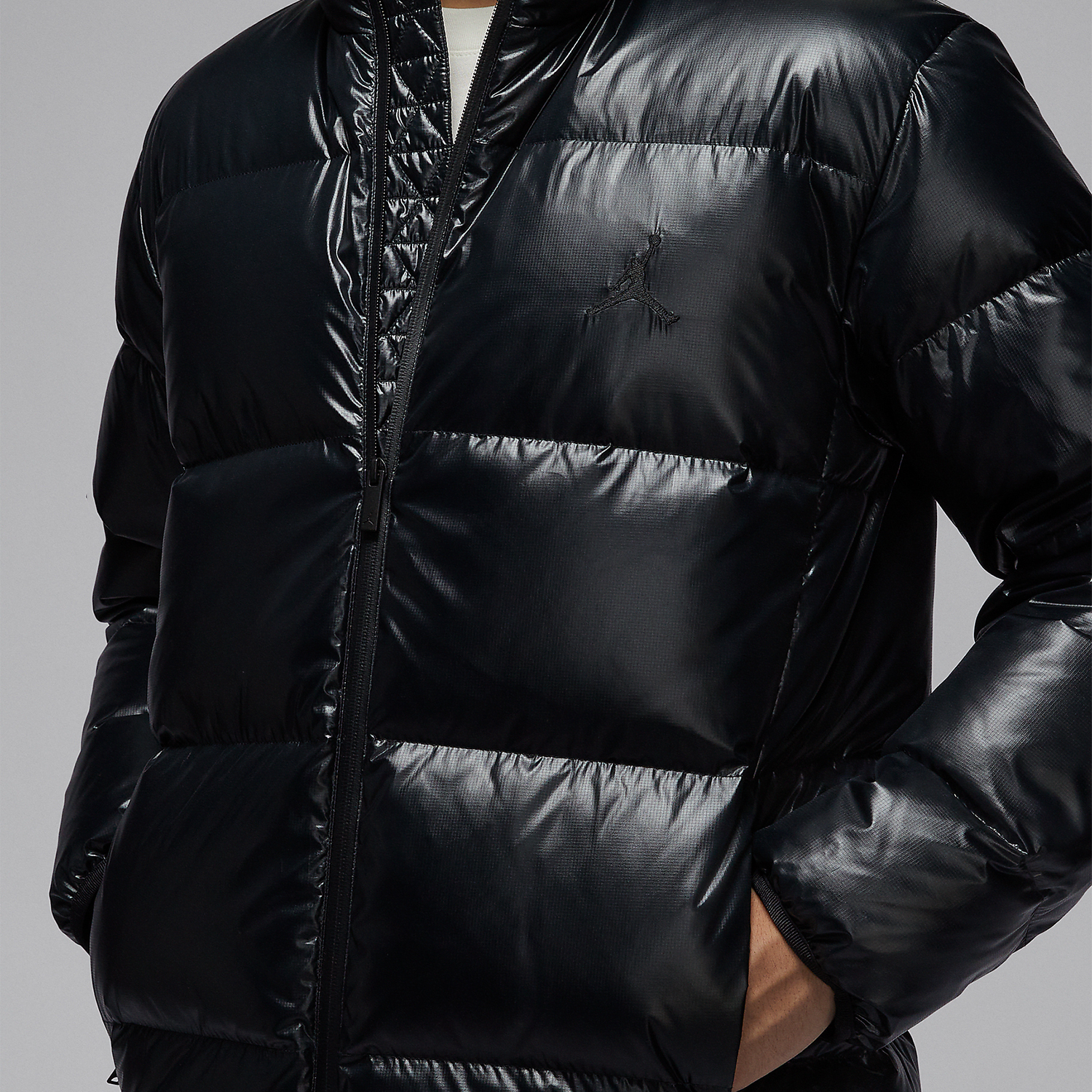 Nike Jordan Men's Windproof Warm Loose Glossy Down Jacket FV7272-010