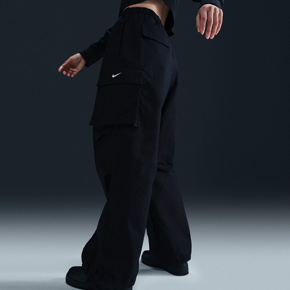 Nike genuine spring new women's loose and breathable knitted workwear pants IB1059-010