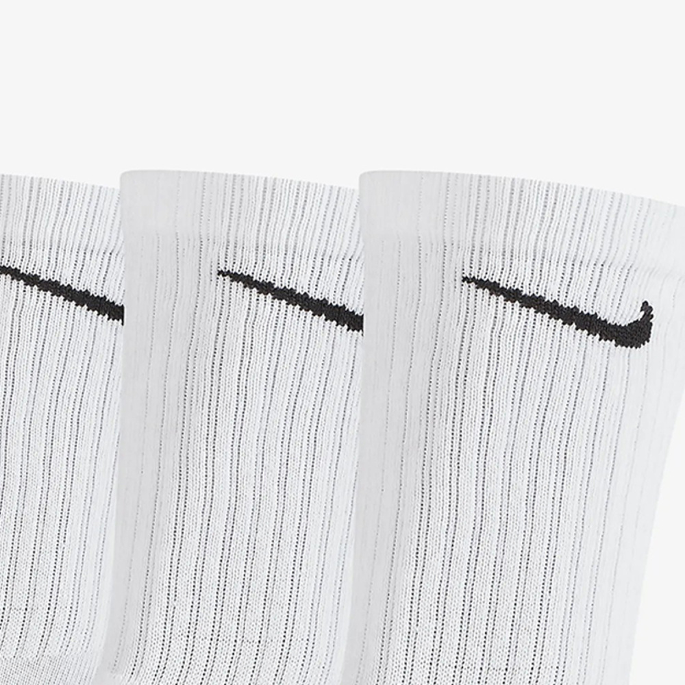 Nike genuine U NK EVERYDAY CUSH CREW 3PR men's and women's sports socks SX7664-100