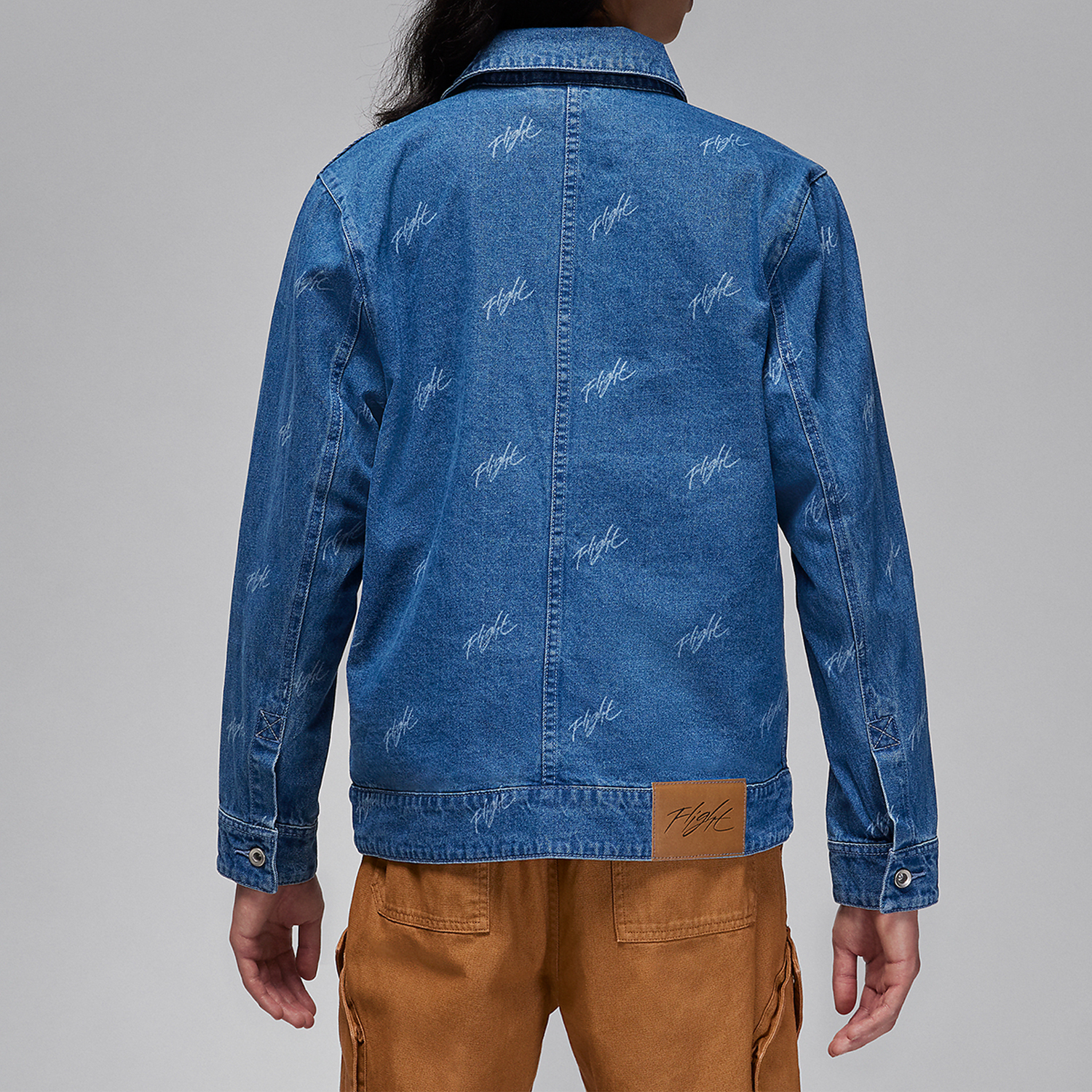 Nike genuine JORDAN Men's Casual Sports Denim Jacket FN4650-436