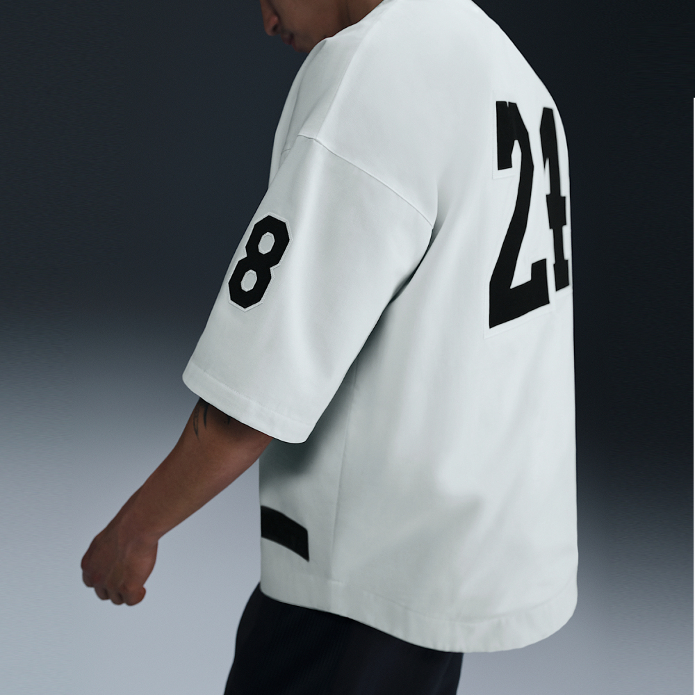 Nike genuine summer new men's printed breathable baseball short sleeved shirt IB0008-133