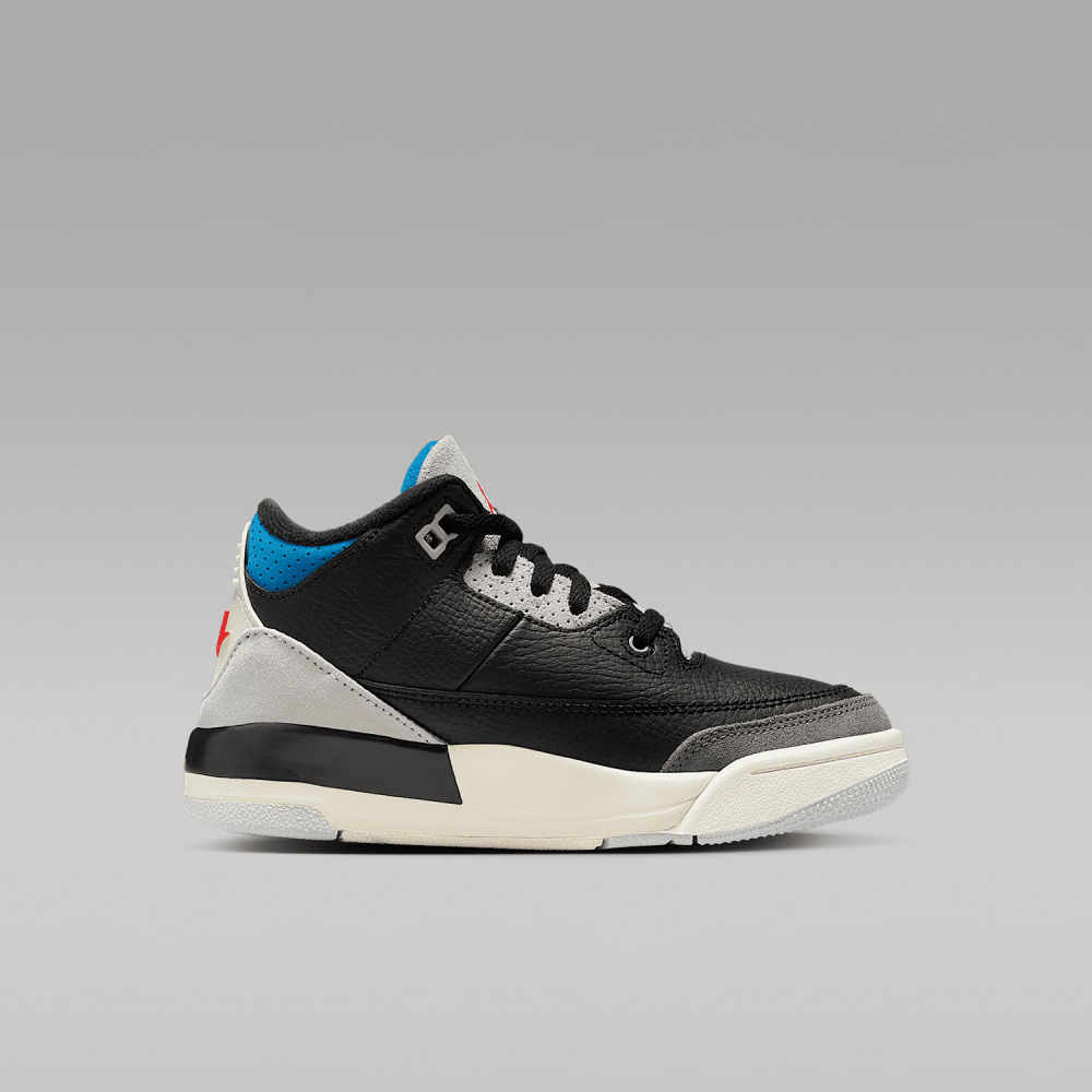 Nike genuine JORDAN children's mid cut wear-resistant and shock-absorbing sports basketball shoes IB8969-004